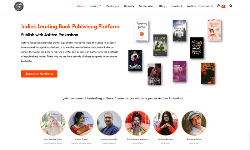 self publishing in india - Astitva Prakashan 