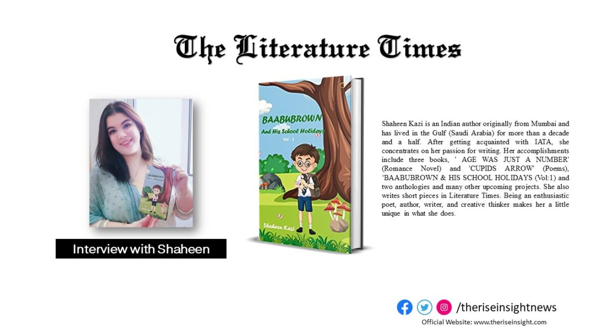 Author Shaheen Kazi Talks About Her Latest Book ‘Baabubrown And His School Holidays’