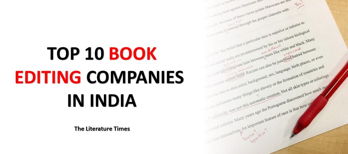 Top 10 Book Editing Companies in India – Best Editing Companies for Books