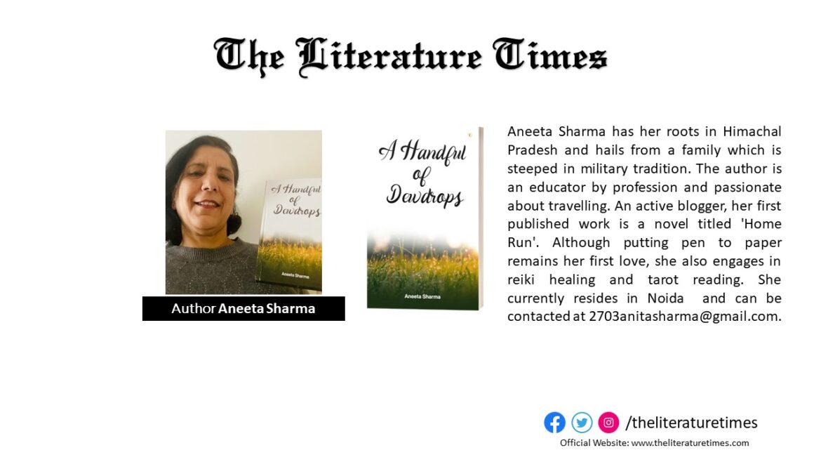 Aneeta Sharma Talks About Her Book “A Handful of Dewdrops”
