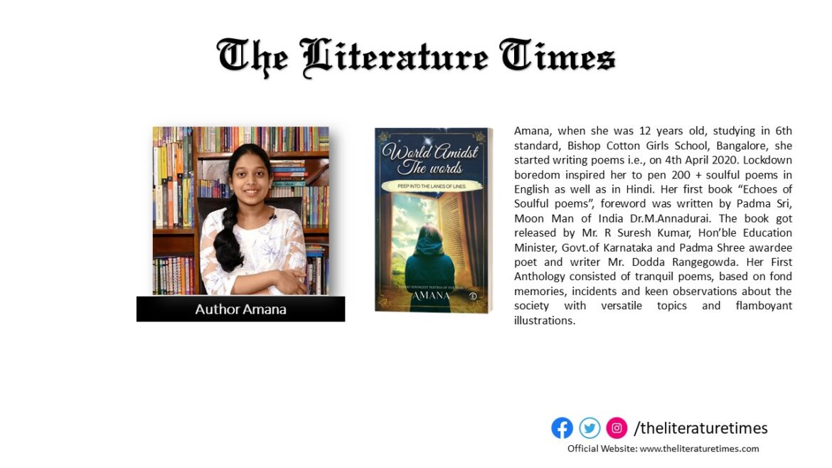 Amana J Kumar Talks About Her Book “World Amidst the Words”