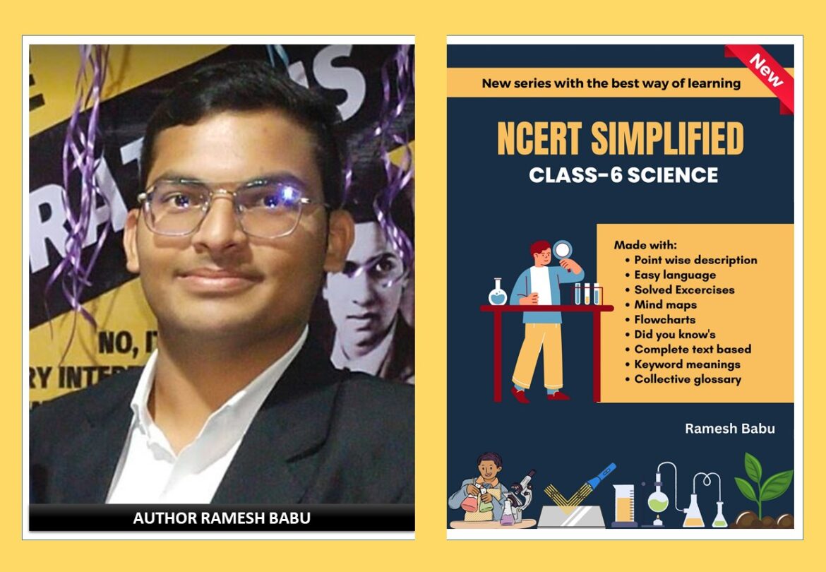 Author Ramesh Babu Talks About His Book “NCERT SIMPLIFIED”