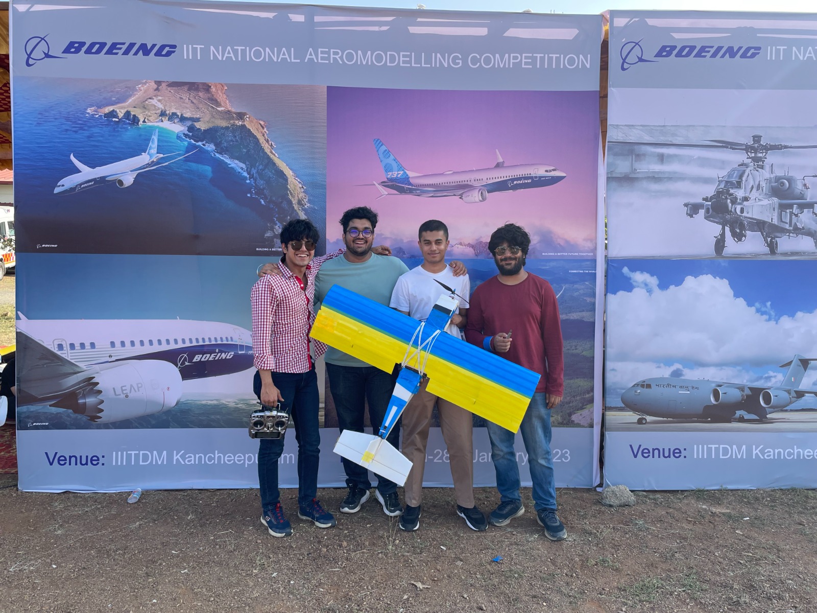 MPSTME s Four B Tech Students Win Big At National Aeromodelling