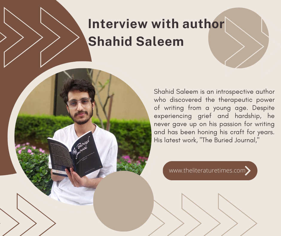 Interview with Author Shahid Saleem
