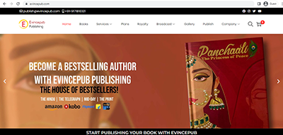 evincepub book marketing and promotion in india