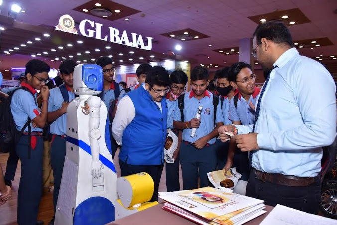 GL Bajaj Educational Institutions Takes Part in the India International Education Expo 2023