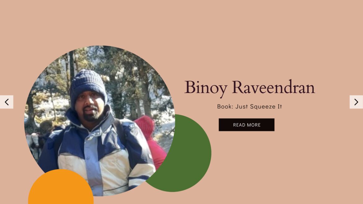 An Interview with Author Binoy Raveendran