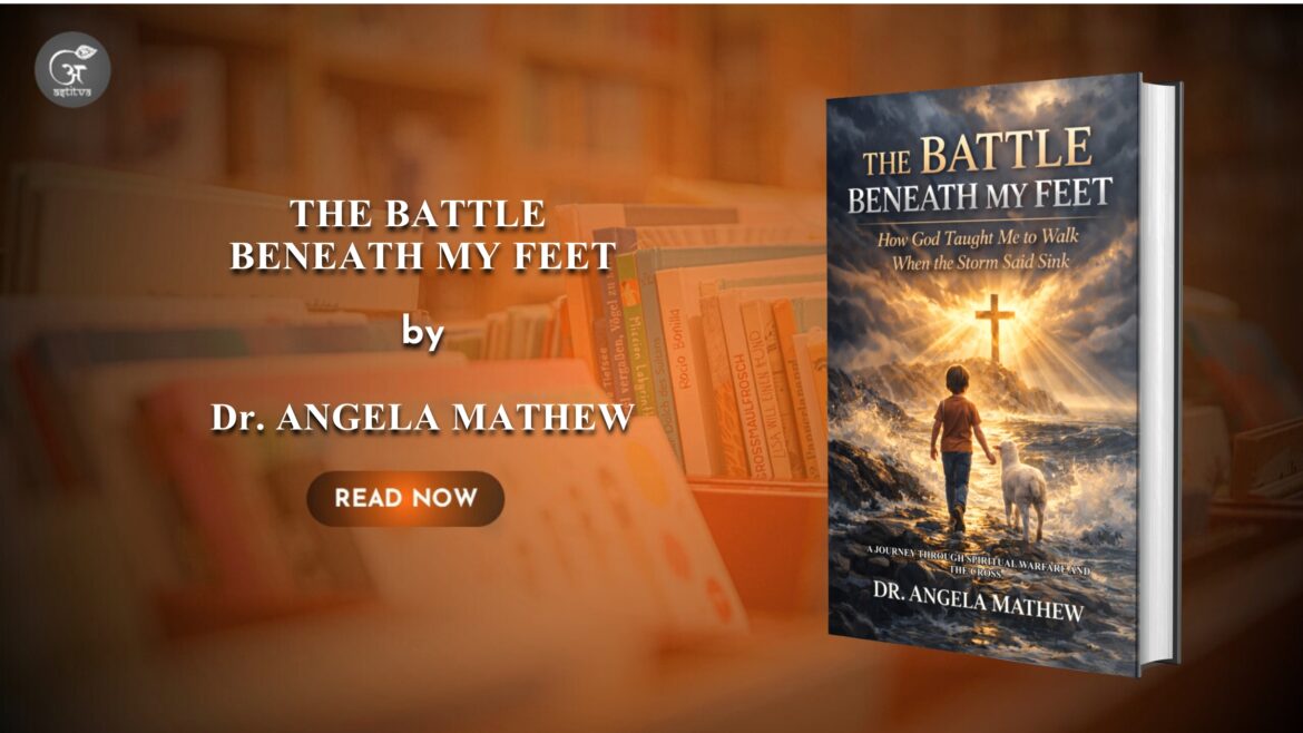 Book Release: The Battle Beneath My Feet – How God Taught Me to Walk When the Storm Said Sink by: Dr. Angela Mathew