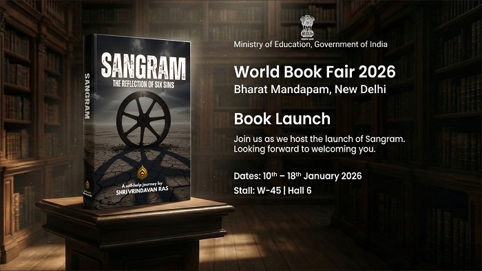 New Book Release: Sangram – The Reflection of Six Sins by Shri Vrindavan Ras