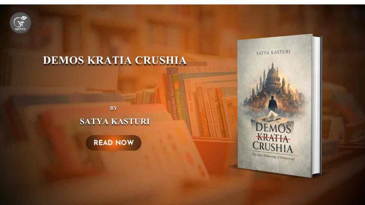 Book Release: Demos Kratia Crushia – The Slow Hollowing of Democracy by Satya Kasturi