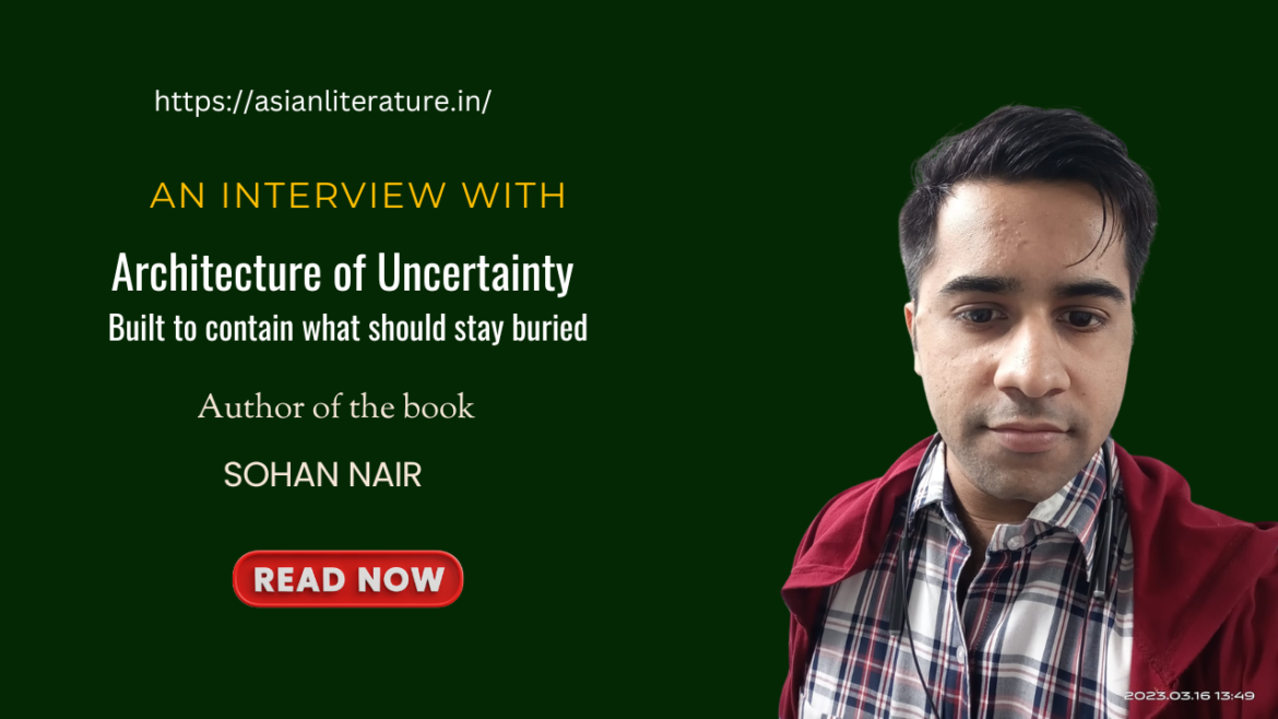 Designing Doubt: A Thought-Provoking Conversation with Sohan Nair on Power, Perception, and the Architecture of Control