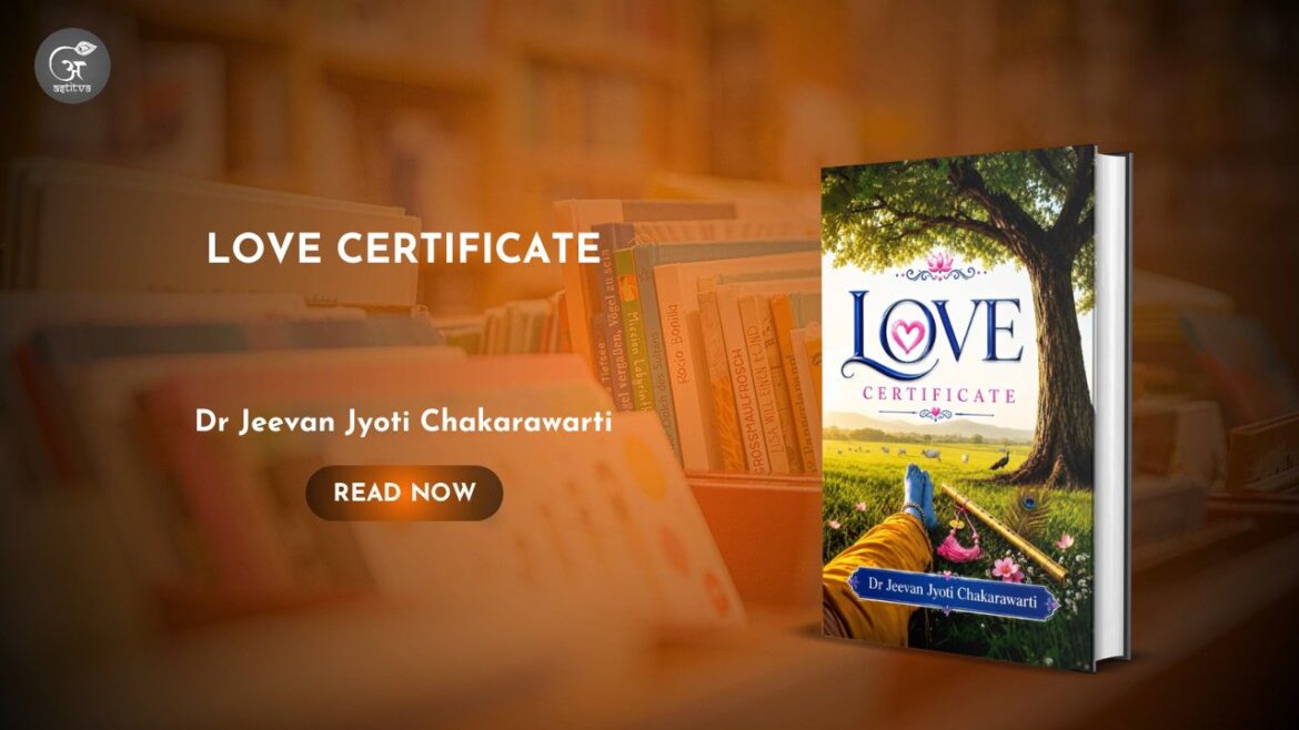 Book Release: Love Certificate by Dr. Jeevan Jyoti Chakarawarti