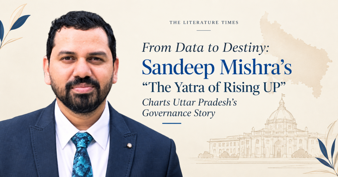 From Data to Destiny: Sandeep Mishra’s “The Yatra of Rising UP” Charts Uttar Pradesh’s Governance Story