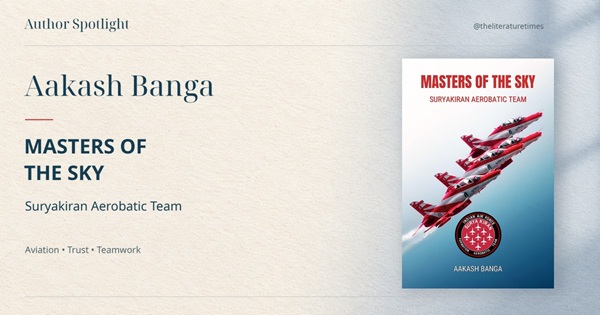 An author spotlight on the book and the Air Force upbringing behind it: Aakash Banga