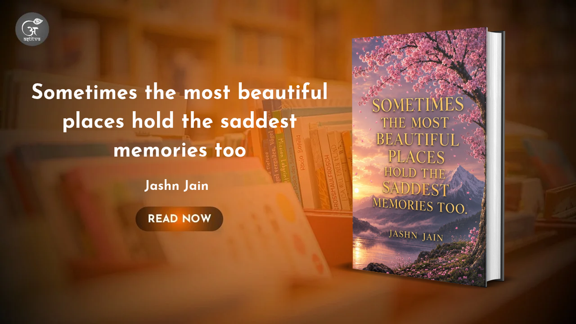Book Release: Sometimes the Most Beautiful Places Hold the Saddest Memories Too by Jashn Jain – A Story of First Love, Friendship and Memories That Never Fade